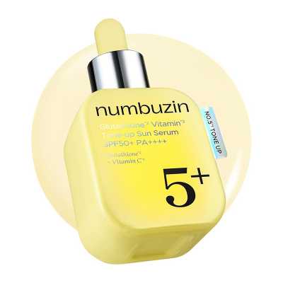numbuzin 5號 白玉穀胱甘肽 膚色提亮防曬遮瑕妝前乳 SPF50 PA++++ 30ml