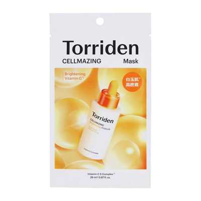 Torriden桃瑞丹 細胞賦活維他命C 肌膚亮白麵膜 1 片