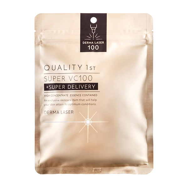 QualityFirst皇后的秘密  DERMA LASER系列 緊致毛孔提亮緊致補水滋潤 VC100面膜 7片裝