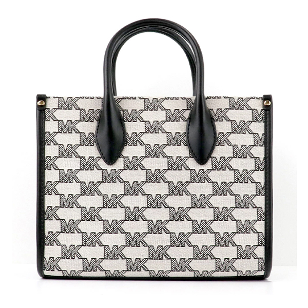 MICHAEL KORS Lady's Trendy Printed Logo Crossbody Bag Black