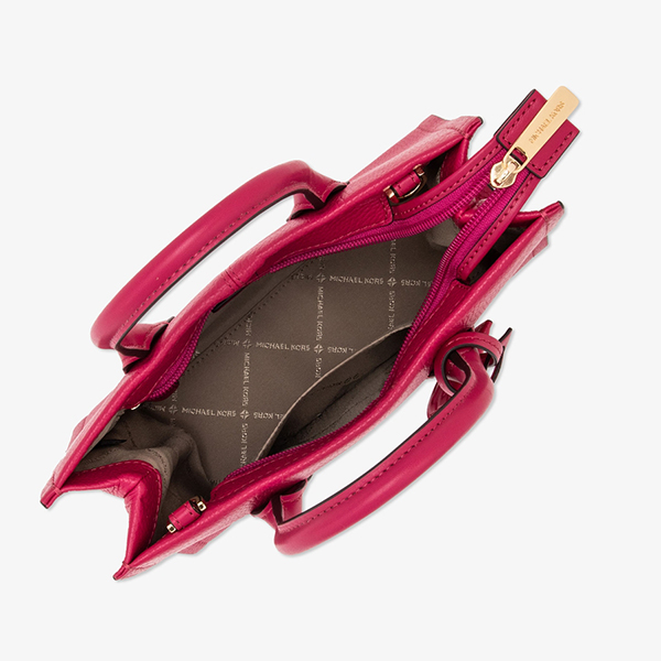 MICHAEL KORS迈克·科尔斯女士经典花纹手拎斜挎托特包玫红色1个-日本唐