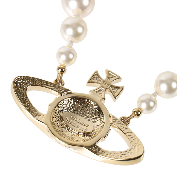 Vivienne Westwood ONE ROWPEARL BR necklace 63010106/02R202 W1 gold