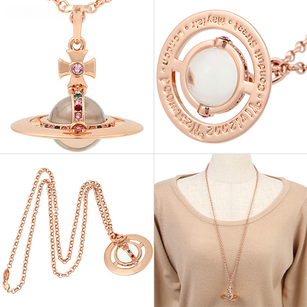 Vivienne Westwood NEW SMALL ORB PENDANT pendant necklace 63020096