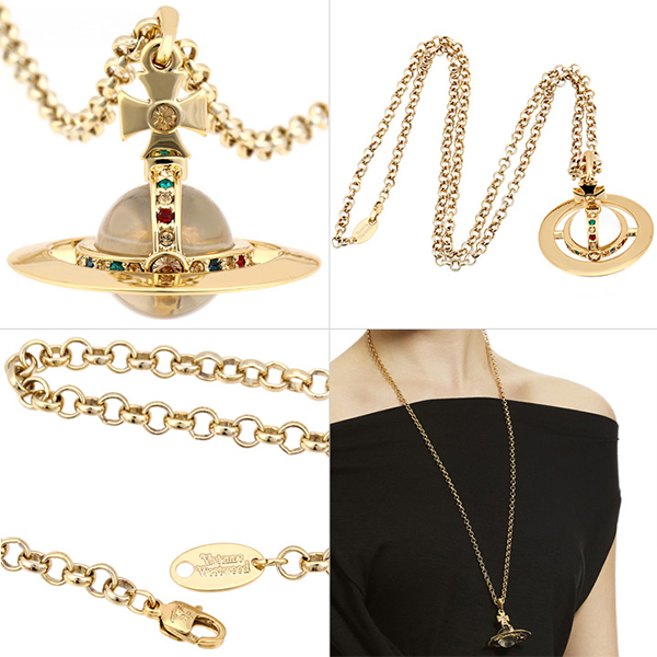 Vivienne Westwood NEW SMALL ORB PENDANT pendant necklace 63020096