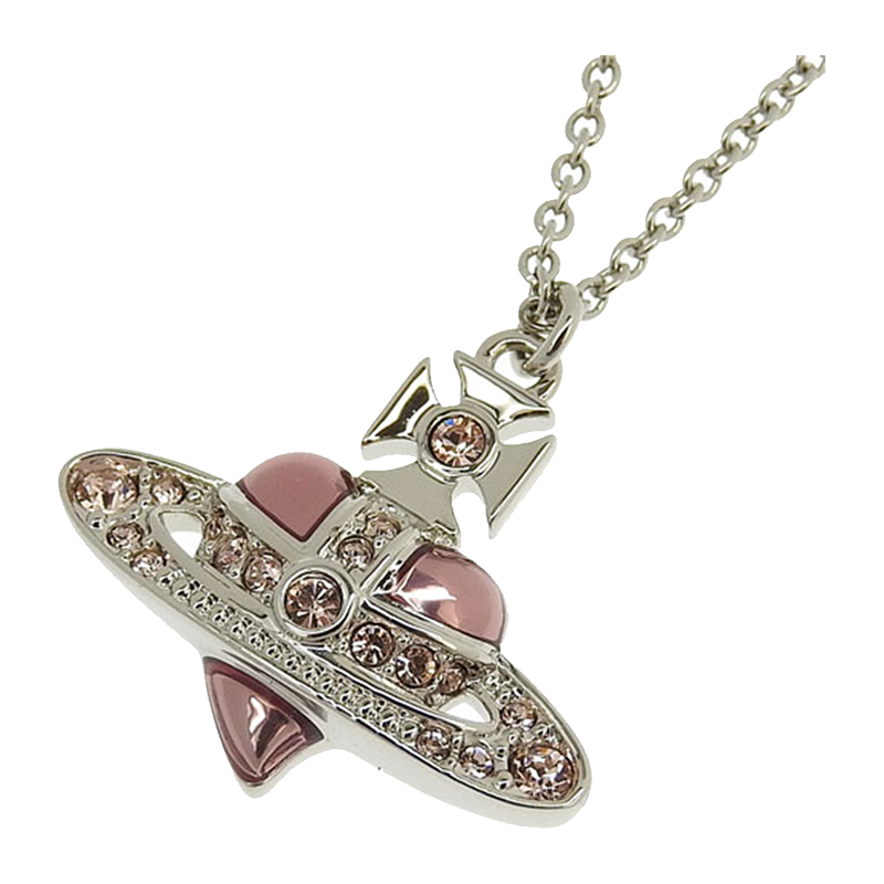 Vivienne Westwood DIAMANTE HEART necklace 630203BM/02R654 gold