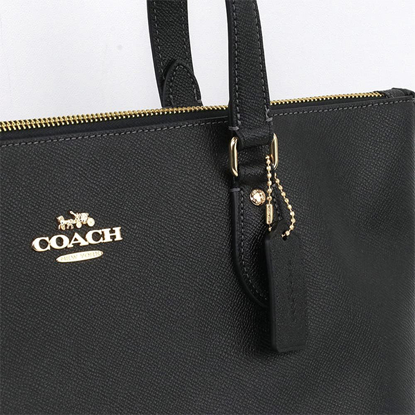 COACH Gallery Tote Bag CH285 IMBLK Black 1 piece-DONKI Official
