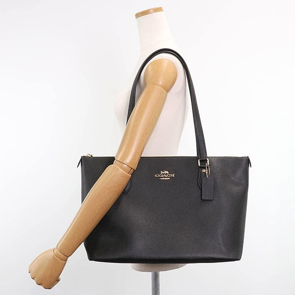 COACH Gallery Tote Bag CH285 IMBLK Black 1 piece-DONKI Official