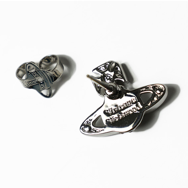 Vivienne Westwood Darlene Series Black Crystal Star Earrings