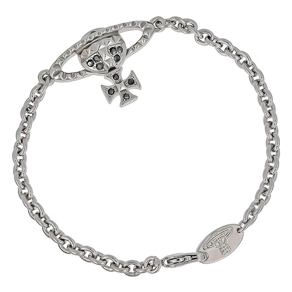 Vivienne Westwood MAYFAIR embossed Saturn bracelet 61020032W110 1