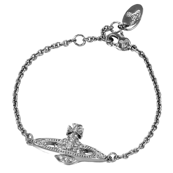 Vivienne Westwood mini embossed Saturn bracelet 61020051S108 1