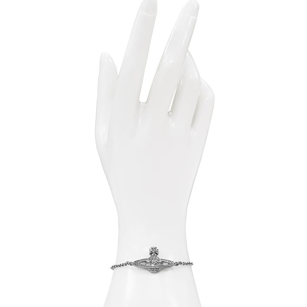 Vivienne Westwood mini embossed Saturn bracelet 61020051S108 1