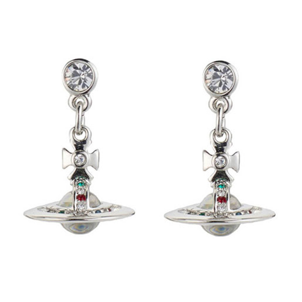 Vivienne Westwood PETITE Women's Saturn Earrings 6202003202P019