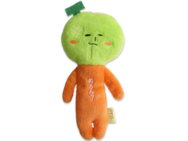 Yukio Snowman Melon Ugly-Cute Plush Keychain - 1 piece-DONKI