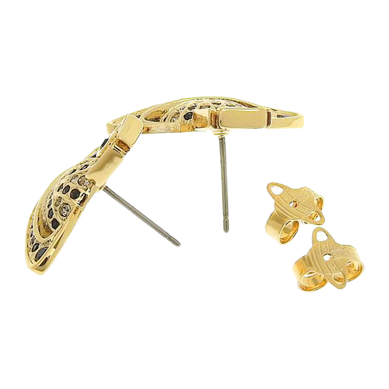Vivienne Westwood Women's Earrings 6201032802R518 Gold x Black