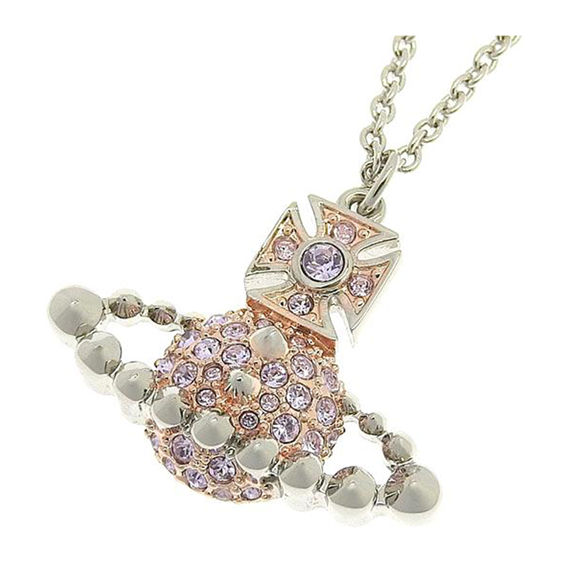 Vivienne Westwood Women's Necklace 6302039R02P598 Platinum x Gold