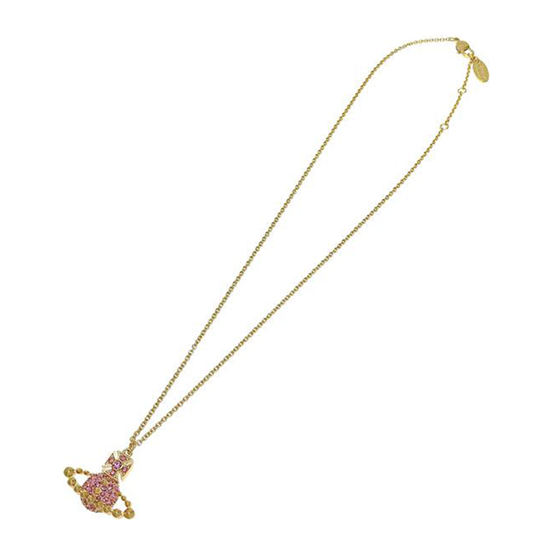 Vivienne Westwood Women's Necklace 6302039R02R881 Gold x Pink Gold