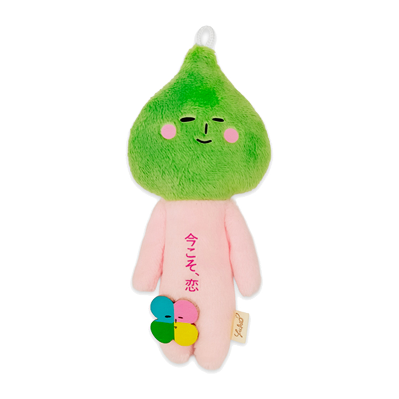 Yukio Snowman Clover Series Pink Ugly-cute plush keychain 1 piece