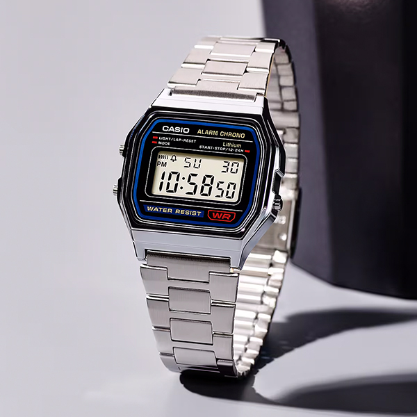 CASIO electronic dial quartz watch A158WA-1JH 1 piece-DONKI