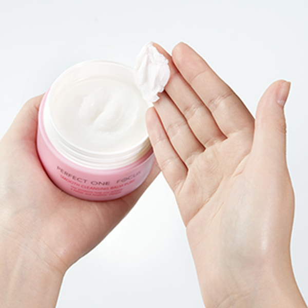 Perfect One Focus Smooth and Gentle Cleansing Cream Pink 75g-DONKI