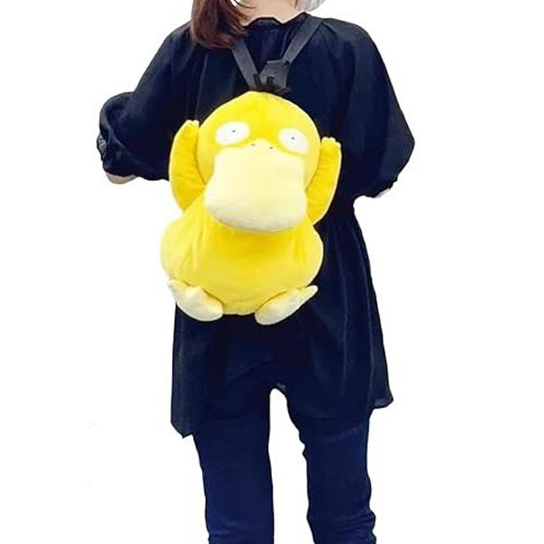 1号仓-Pokemon宝可梦毛绒双肩背包可达鸭1个-唐吉訶德官方線上購物