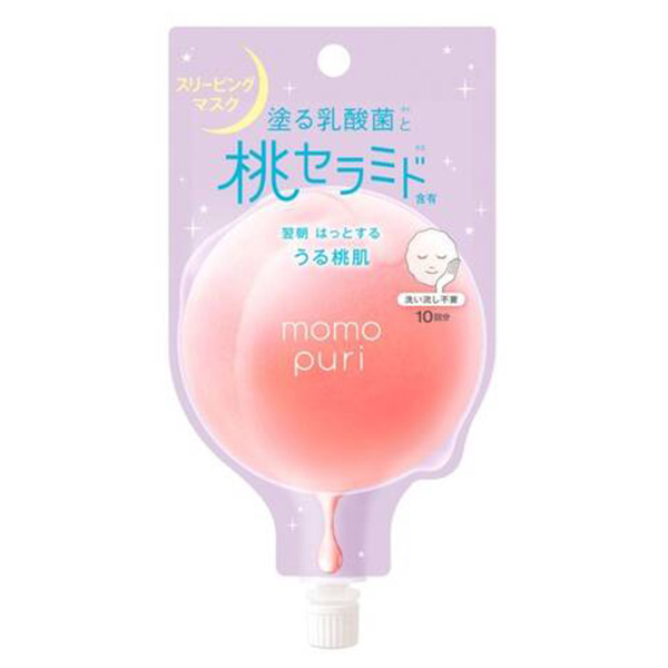 1号仓-BCL momopuri 蜜桃神经酰胺乳酸菌 补水滋润睡眠面膜 10ml