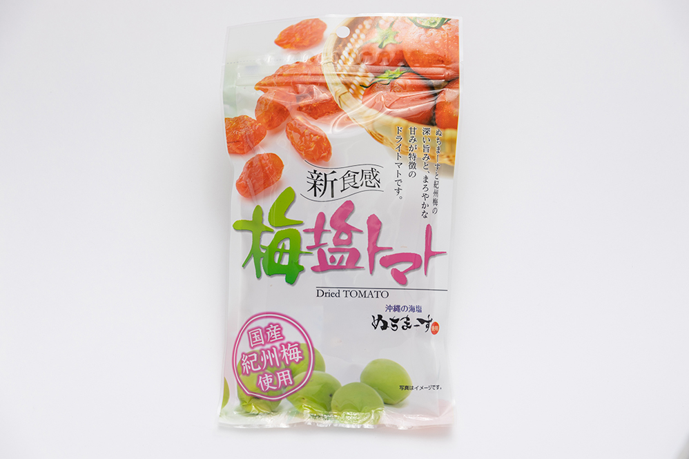 梅鹽番茄幹 使用Nuchima-su鹽 110g