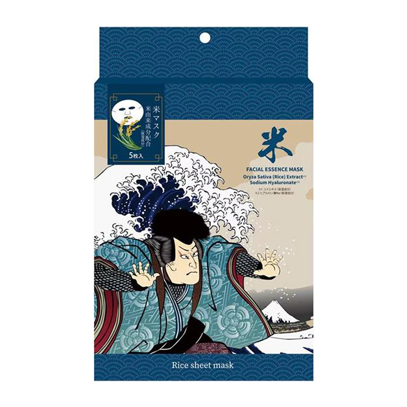 PPIH Edo Fuji Painting Theme Rice Mask 5 pieces-DONKI Official