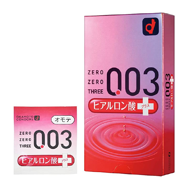 岡本 避孕套 0.03 玻尿酸 10個裝