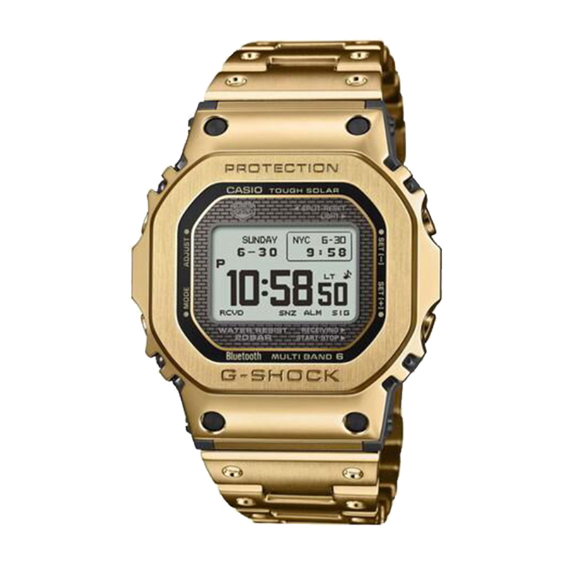 G-SHOCK フルメタル　ゴールド Casio G -SHOCK フルメタル MIP液晶モデル ゴールド 腕時計 GMW