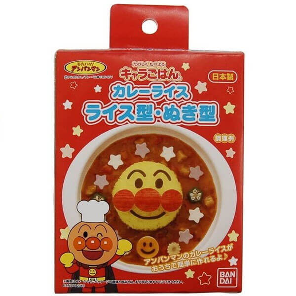 面包超人 咖喱饭模具 在家也能轻松制作面包超人造型咖喱饭