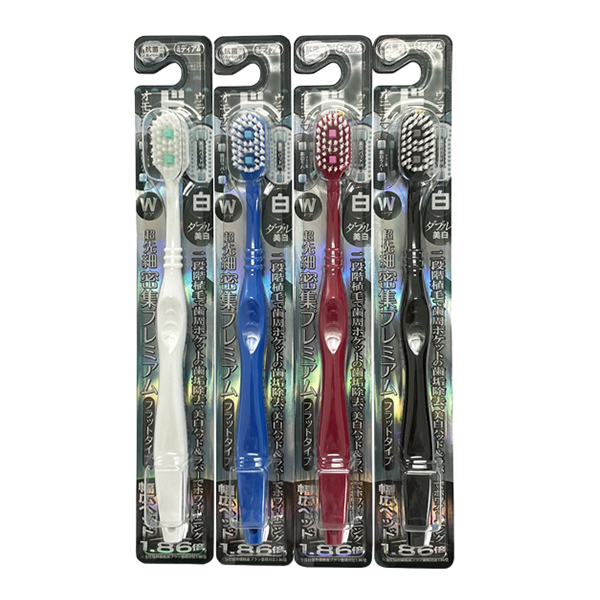 Special brush 白たてがみ【むぎ】 wide head whitening toothbrush soft bristles 1 piece-DONKI