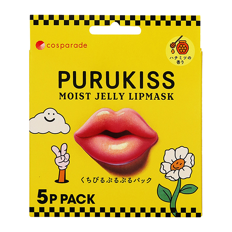 PPIH Cosparade PuruKiss Lip Mask Honey 5pcs-DONKI Official Online