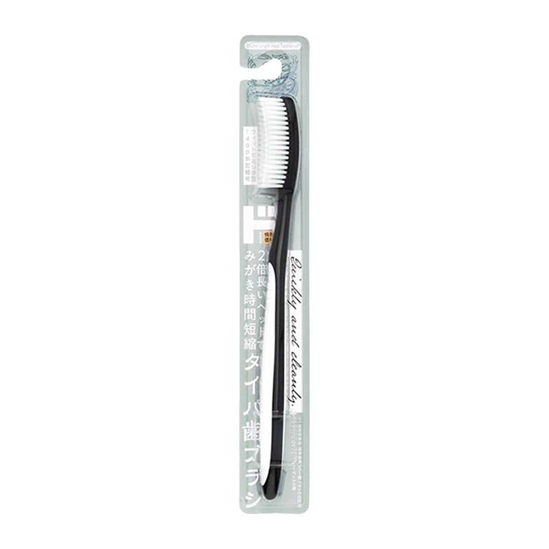 PPIH Long-Head Toothbrush Black 1 piece-DONKI Official Online