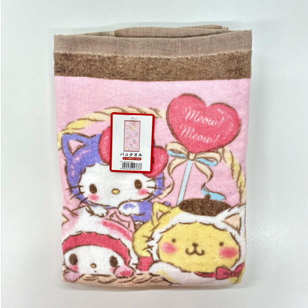 サンリオ バスタオル ｺﾈｺﾈｺ PKｺﾈｺ-驚安の殿堂 ドン・キホーテ