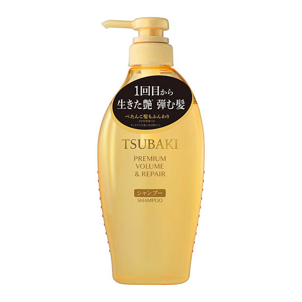 TSUBAKI Premium Glossy Volumizing Repair Shampoo 450ml-DONKI