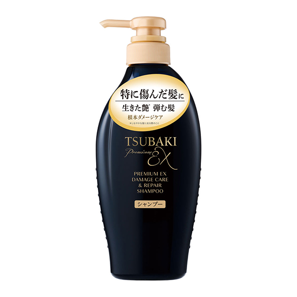 TSUBAKI Premium EX Hair Damage Repair Care Shampoo 450ml-DONKI