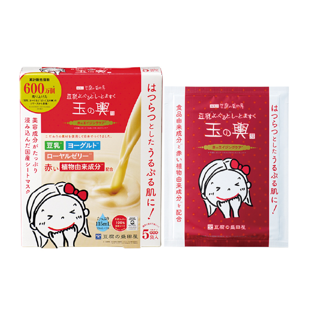 玉之輿 豆乳優格面膜 抗齡保養