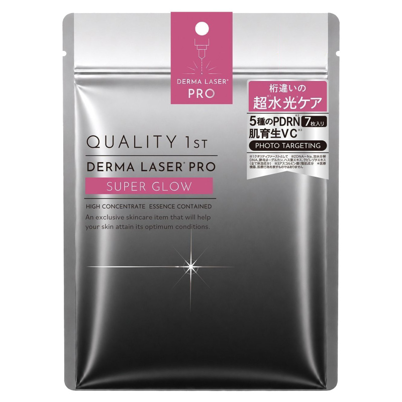 QUALITY 1ST DERMA LASER PRO Super Hydrating Mask 7 sheets-DONKI