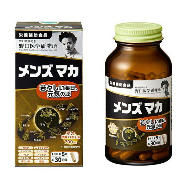 野口醫學研究所 男士瑪卡膠囊 150粒