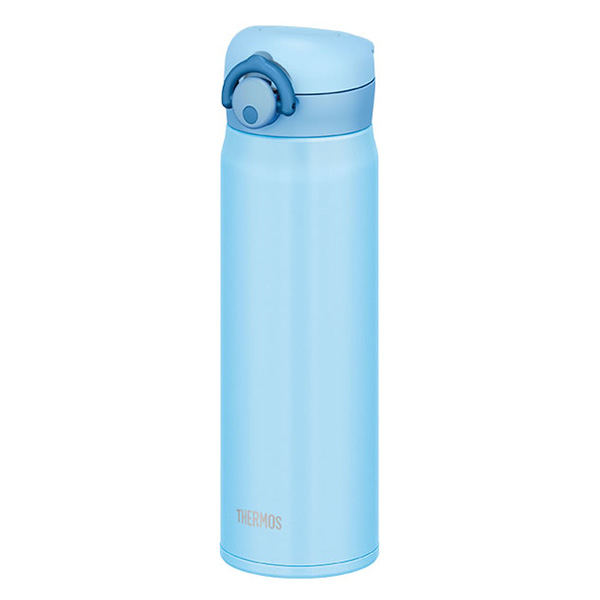 THERMOS 真空斷熱隨身瓶 0.5L 淺藍色
