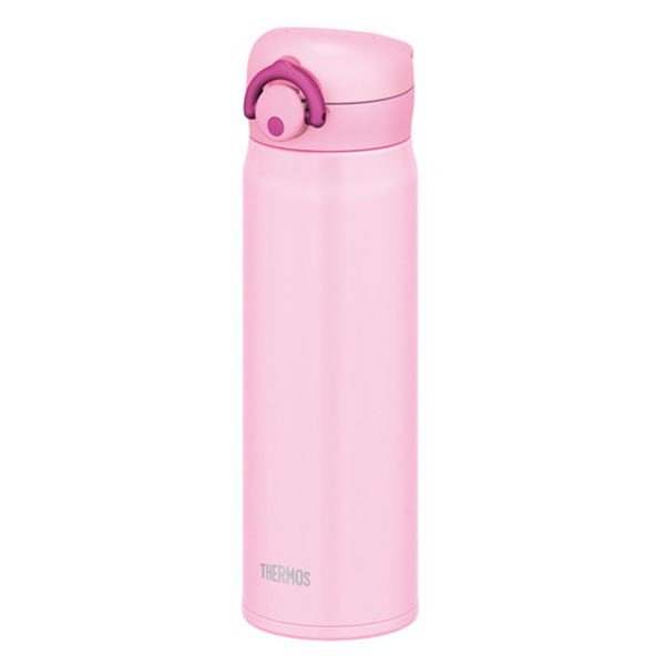 THERMOS 真空斷熱隨身瓶 0.5L 淺粉色