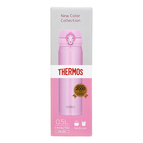 THERMOS 真空斷熱保溫保冷杯 JNL-504-淺粉色