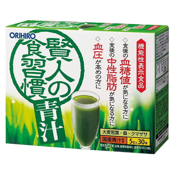 ORIHIRO贤人青汁 调节三高 减脂减肥 5g*30袋-驚安の殿堂 ドン・キホーテ