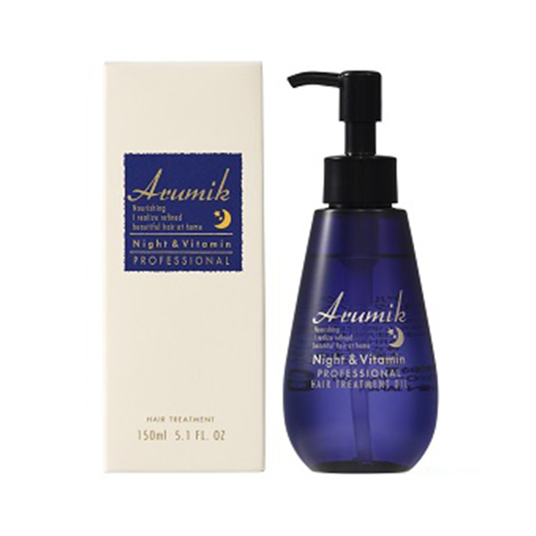 アルミック ナイト＆ビタミン ヘアオイル プロフェッショナル 150ml-驚