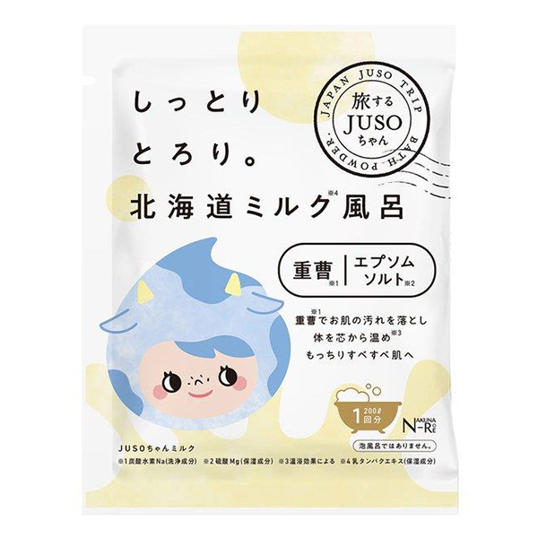 JUSO 溫暖蘇打入浴劑 牛奶香 30g