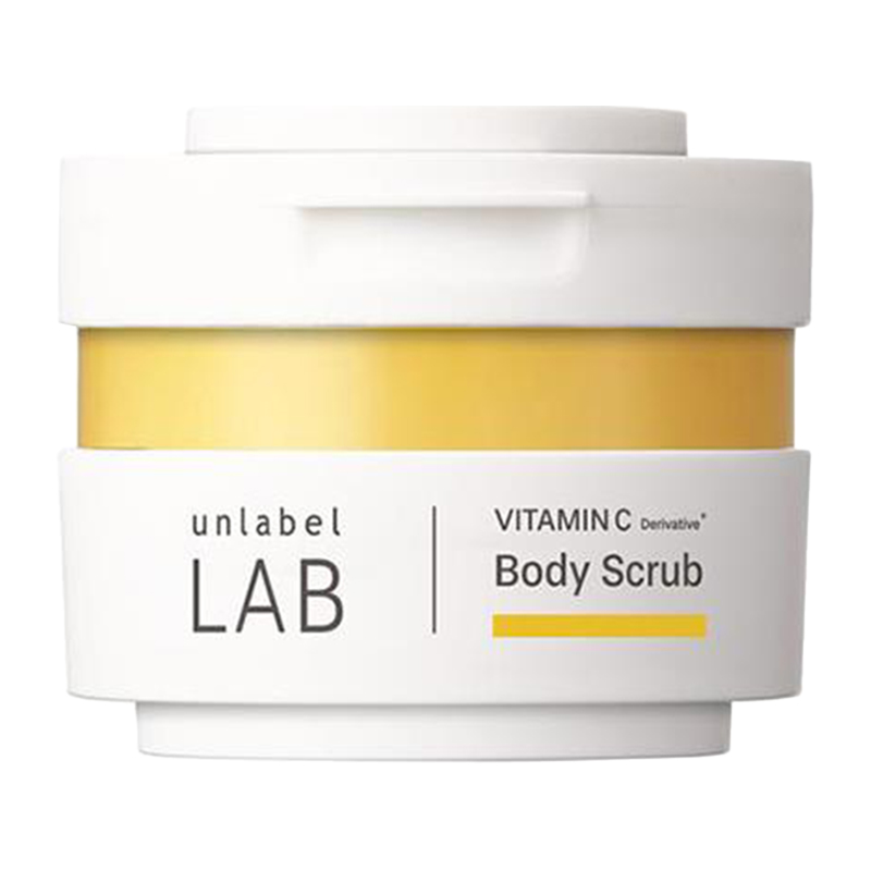 Unlabel LAB Vitamin C Moisturizing Body Scrub (250g)-DONKI