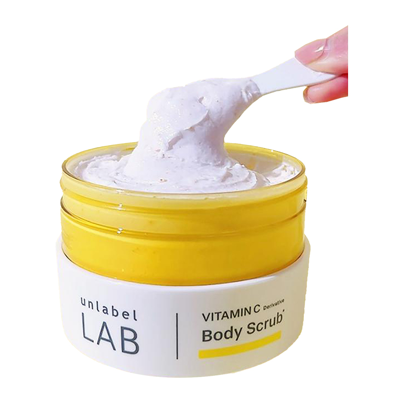 Unlabel LAB Vitamin C Moisturizing Body Scrub (250g)-DONKI