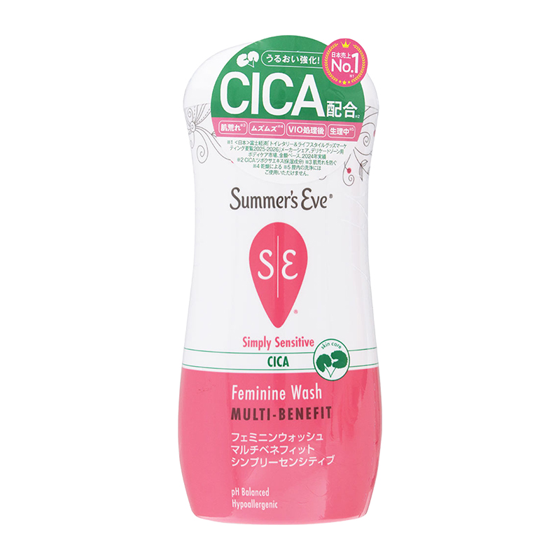 Summer's Eve Feminine Wash Gentle Pure Soap Scent 237ml-DONKI