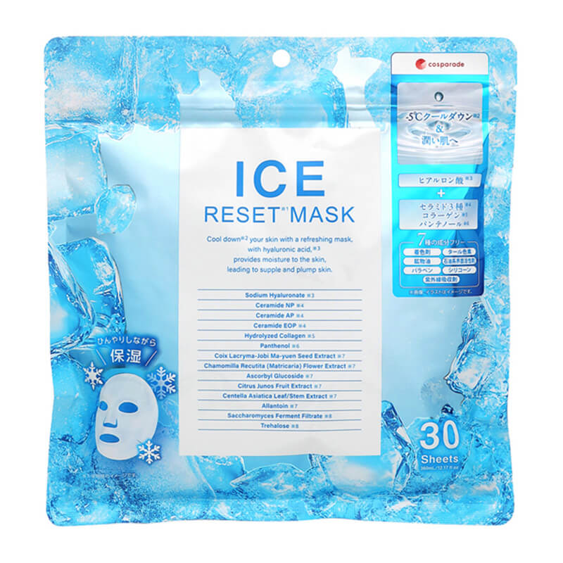 驚安の殿堂限定 cosparade ICE RESET MASK アイスリセットマスク 30枚