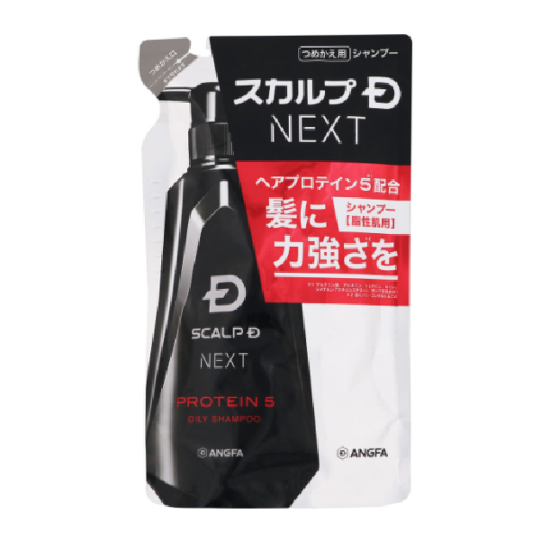 1号仓-ANGFA昂法SCALP-D NEXT蛋白质5修复干枯改善毛躁柔顺滋润顺滑洗发水oily替换装 300ml